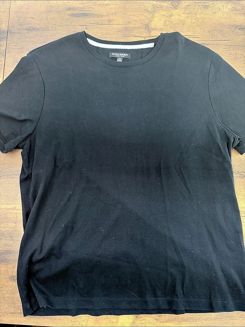 Banana Republic Luxury-Touch T-Shirt Black XL